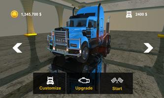 Real Truck Parking 3D captura de pantalla 3