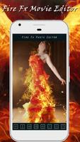 Fire Effect Movie Photo Editor Cartaz