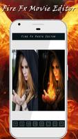 Fire Effect Movie Photo Editor imagem de tela 2