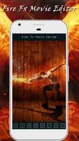 Fire Effect Movie Photo Editor captura de pantalla 3