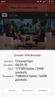 CrossKr VPN Browser captura de pantalla 2
