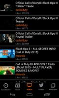 Game Count - CoD Black Ops 3 screenshot 1