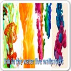INK inthe water live wallpaper icône