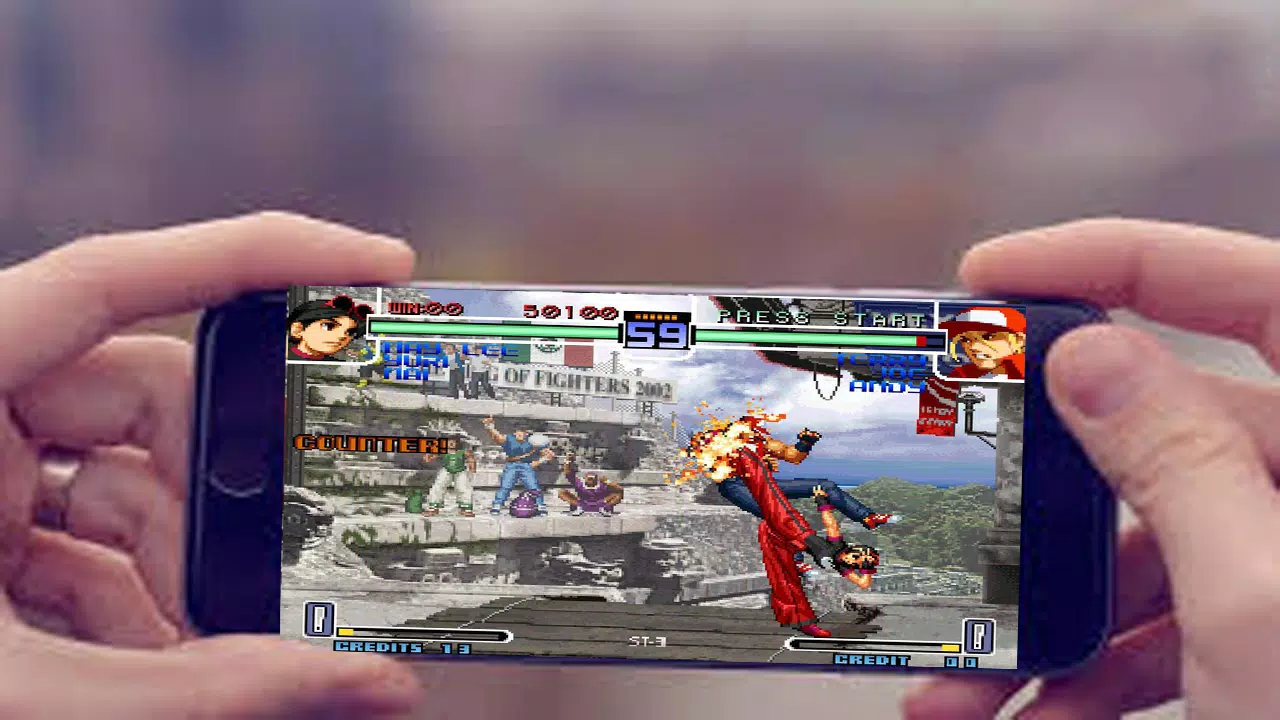 The King Of Fighter 2002 All Mix Boss Hack On Android 