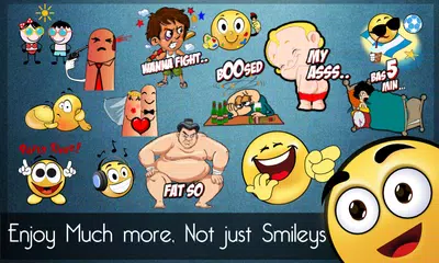 Fancy Smiley Pack for Whatsapp APK download