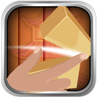 Slice Down - Slice to clear icon