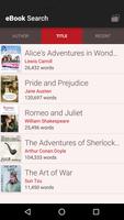 eBook Search capture d'écran 1