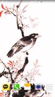 inkwash flower&bird wallpaper bài đăng