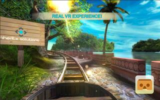 VR Roller Coaster الملصق