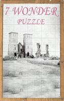 7 Wonder Puzzle Affiche