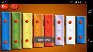 Xylophone - Record and play capture d'écran 1
