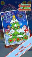 Christmas tree decoration Cartaz
