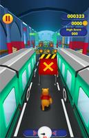 Winnie the Pooh Run Adventure City स्क्रीनशॉट 1