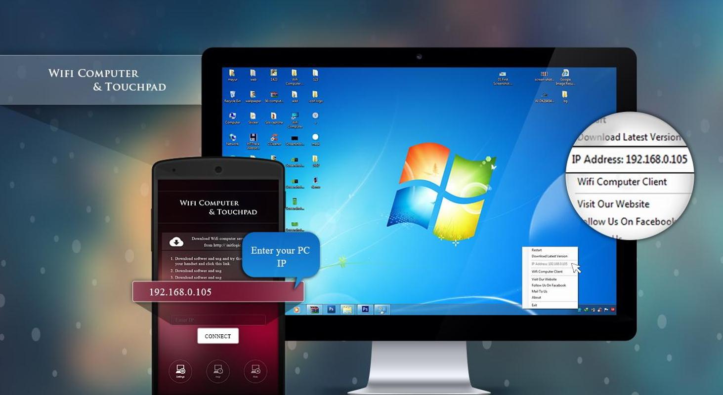 Wifi Computer + Touchpad APK Download - Free Productivity APP for