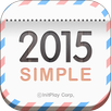 탁상달력 2015 : 심플 (위젯) APK