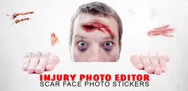 傷害照片編輯器 - 疤痕臉應用程序
