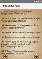 KPSS  İnkılap Tarihi 截圖 3