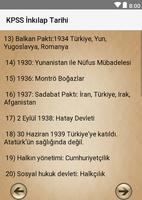 برنامه‌نما KPSS  İnkılap Tarihi عکس از صفحه