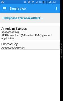 NFC Smart Card Info 截图 1