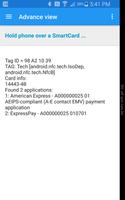 NFC Smart Card Info Screenshot 2