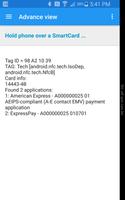 NFC Smart Card Info screenshot 2