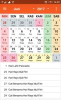 Kalender Indonesia 2019 Pro screenshot 1