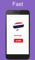 Thai Messenger and Chat الملصق