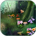 Fireflies in the fairy forest-icoon