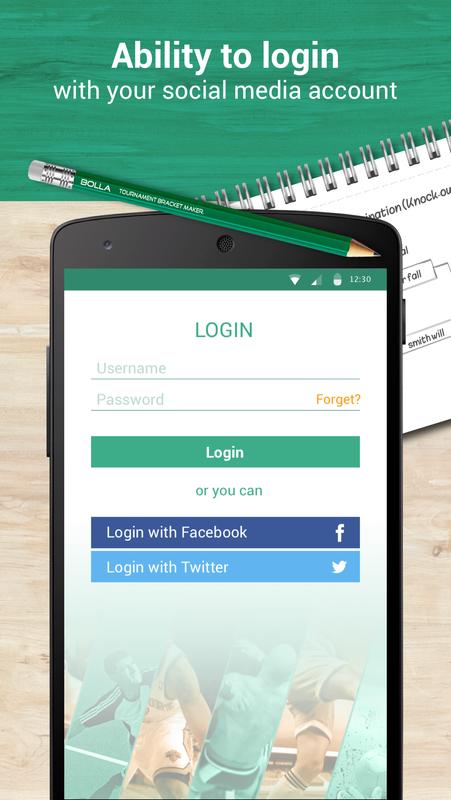 bolla tournament bracket maker apk download free sports app for