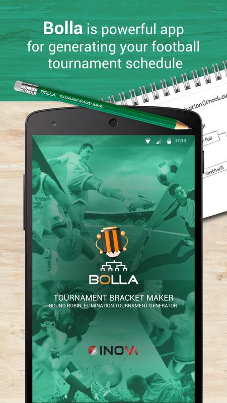 bolla tournament bracket maker apk download free sports app for