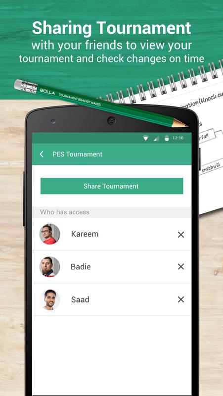 bolla tournament bracket maker apk download free sports app for