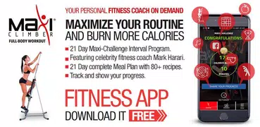 MaxiClimber® Fitness App