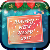 อวยพรปีใหม่ 2017 การ์ดปีใหม่ biểu tượng