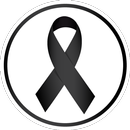 Black ribbon mourning ribbon APK