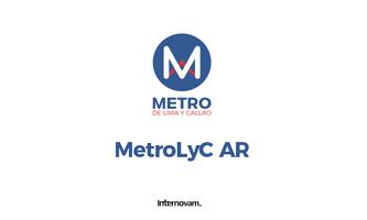 MetroLyC AR الملصق