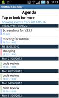 mOffice - calendar/task sync screenshot 2