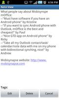 mOffice - Outlook sync скриншот 3