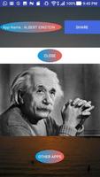 ALBERT EINSTEIN Affiche