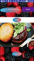 Poster BUFFALO BURGER RECIPE