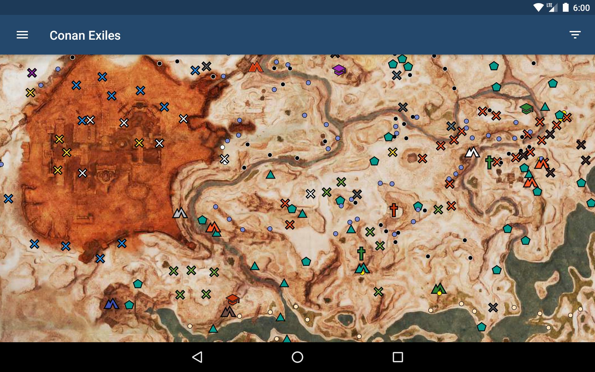 Map For Conan Exiles For Android Apk Download
