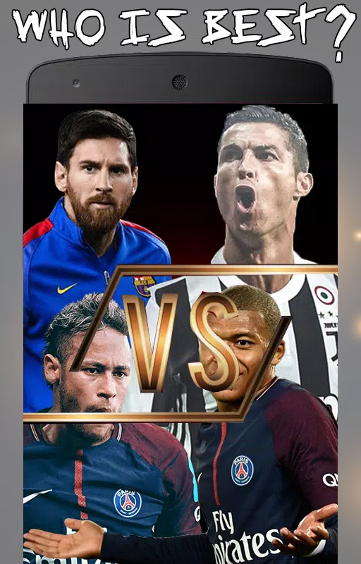 Ronaldo Vs Messi Vs Neymar Vs Mbappe Wallpapers Apk Fur Android Herunterladen