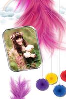 Feather Photo Frames الملصق