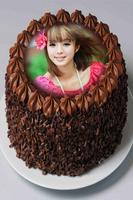 Photo On Birthday Cake penulis hantaran