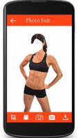 Woman Fitness Photo Suit imagem de tela 2