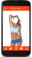 Woman Fitness Photo Suit captura de pantalla 3