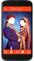 Wedding Couple Photo Suit Affiche