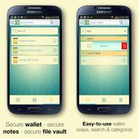 برنامه‌نما beCloud AES Wallet/Notes/Vault عکس از صفحه