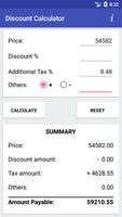 Discount Calculator captura de pantalla 3