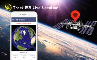 Internationale Raumstation - Live HD Space View Plakat