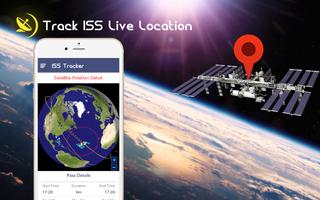 ISS Satellite Detector-Live HD Space View پوسٹر